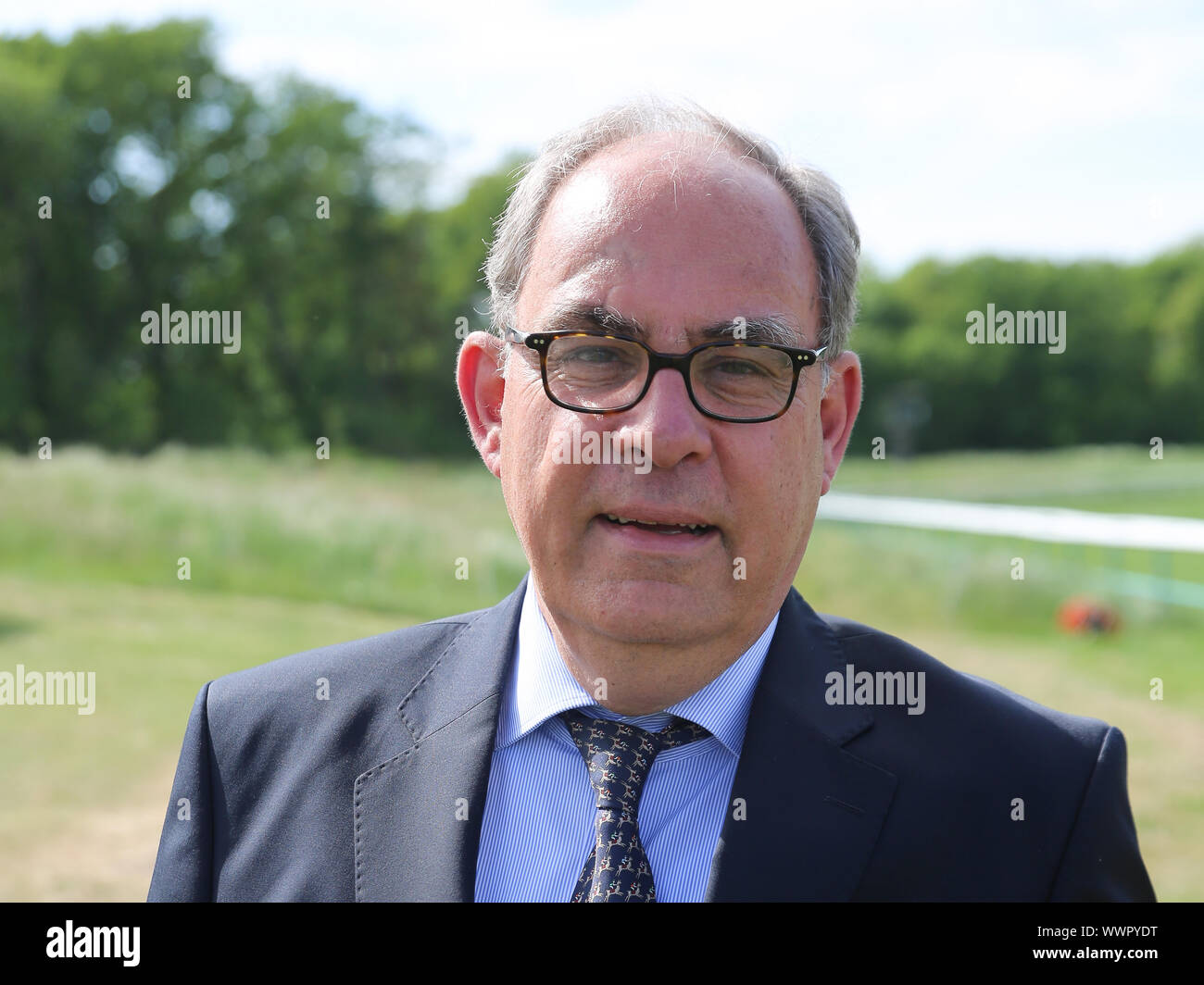 Dr.Jan Antony Vogel (Managing Director of the Directorate for thoroughbred breeding and racing e.V.) Stock Photo