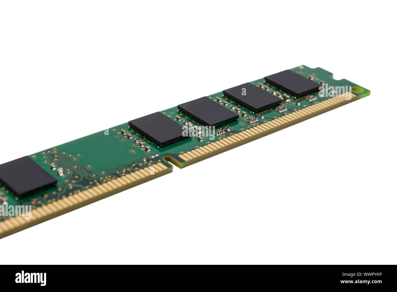 Electronic collection - computer random access memory (RAM) modules Stock Photo