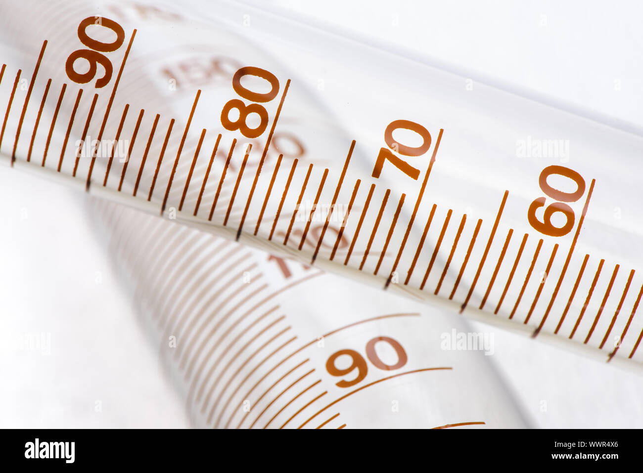 Chemistry, research in the laboratory Stock Photo