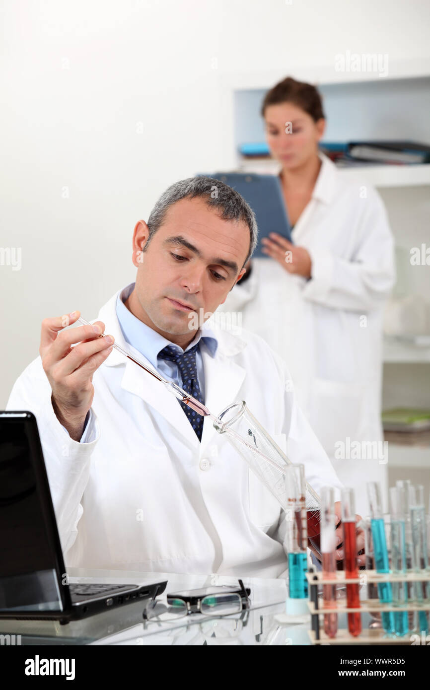 Scientists Stock Photo
