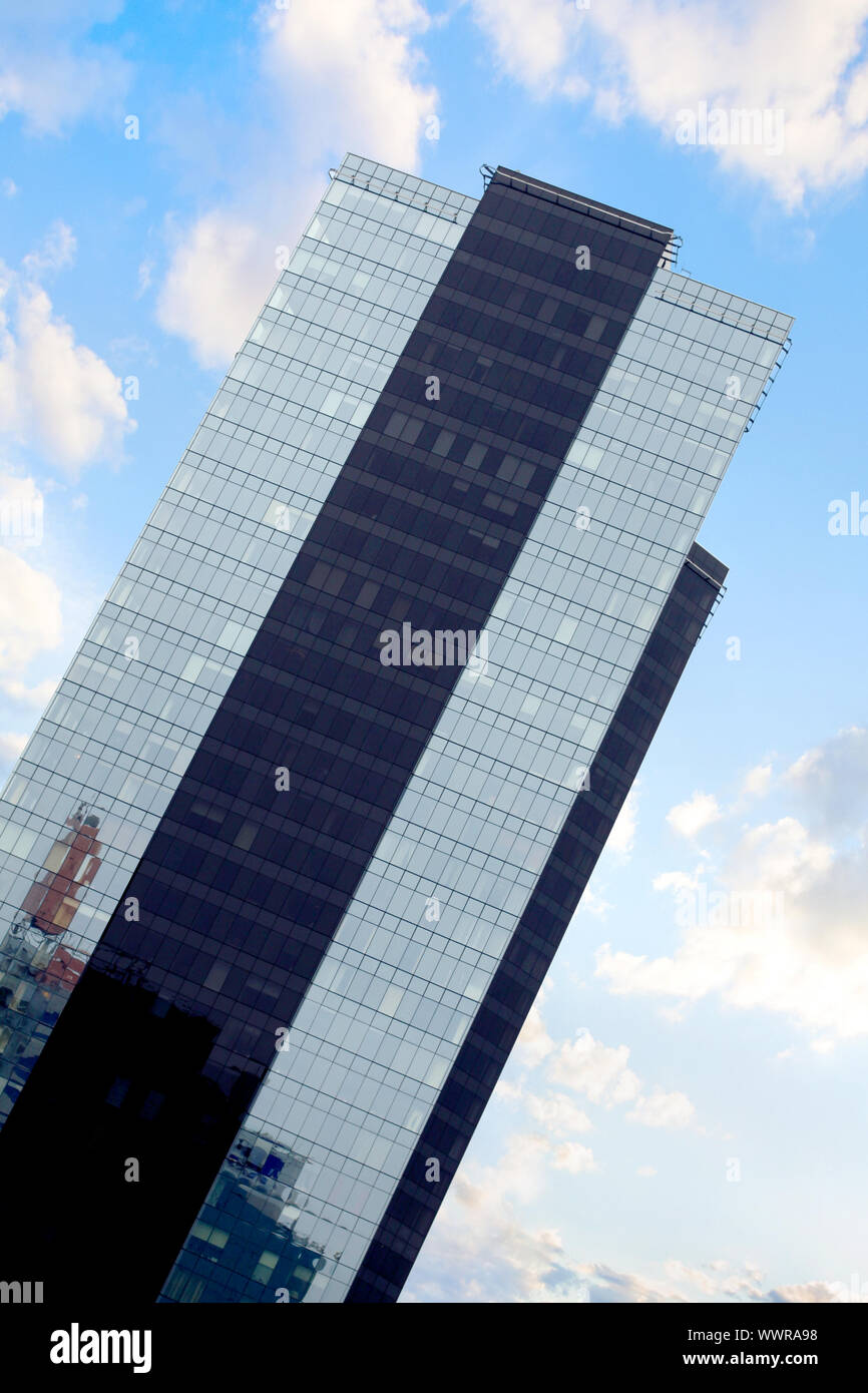 Modern office building on a background of the blue sky Stock Photo - Alamy