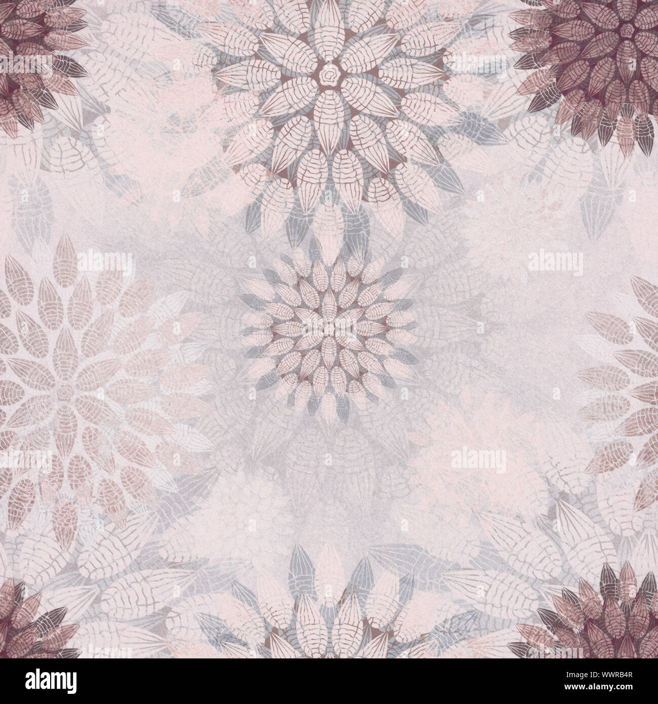 Floral seamless grunge pattern hi-res stock photography and images - Alamy