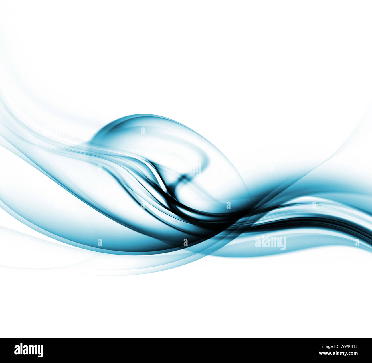 Abstract Blue Smoke Background Stock Photo - Alamy