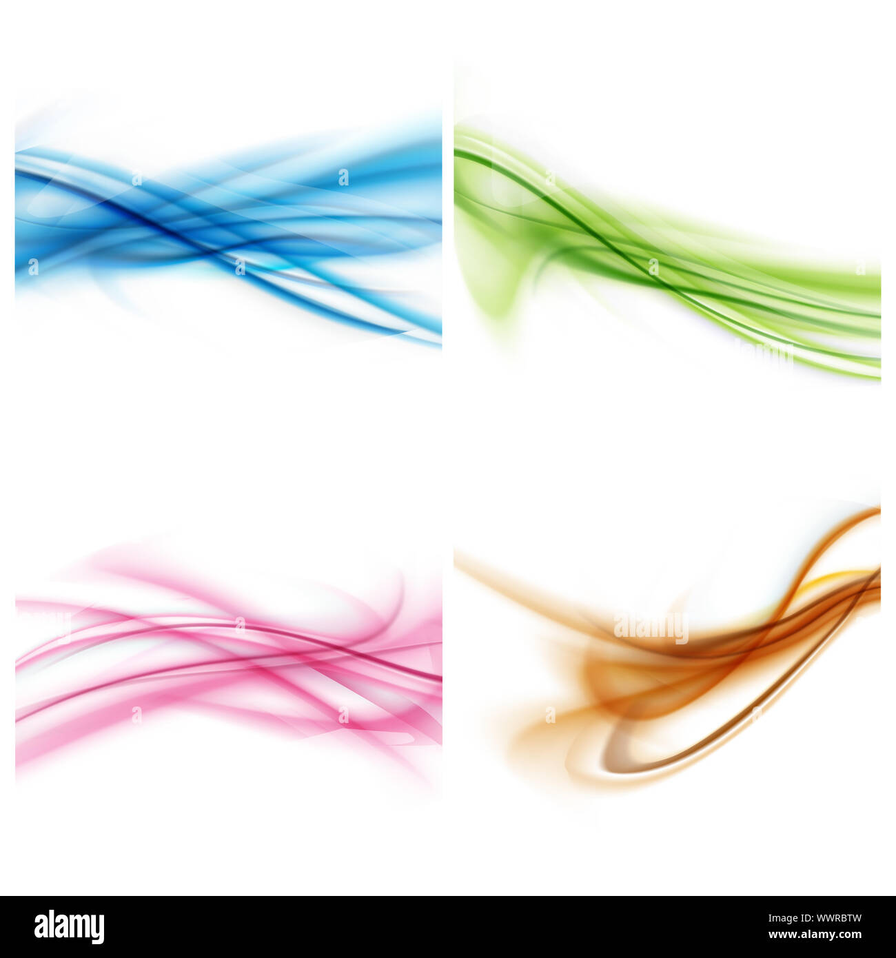 Set Of Abstract Modern Background Stock Photo - Alamy
