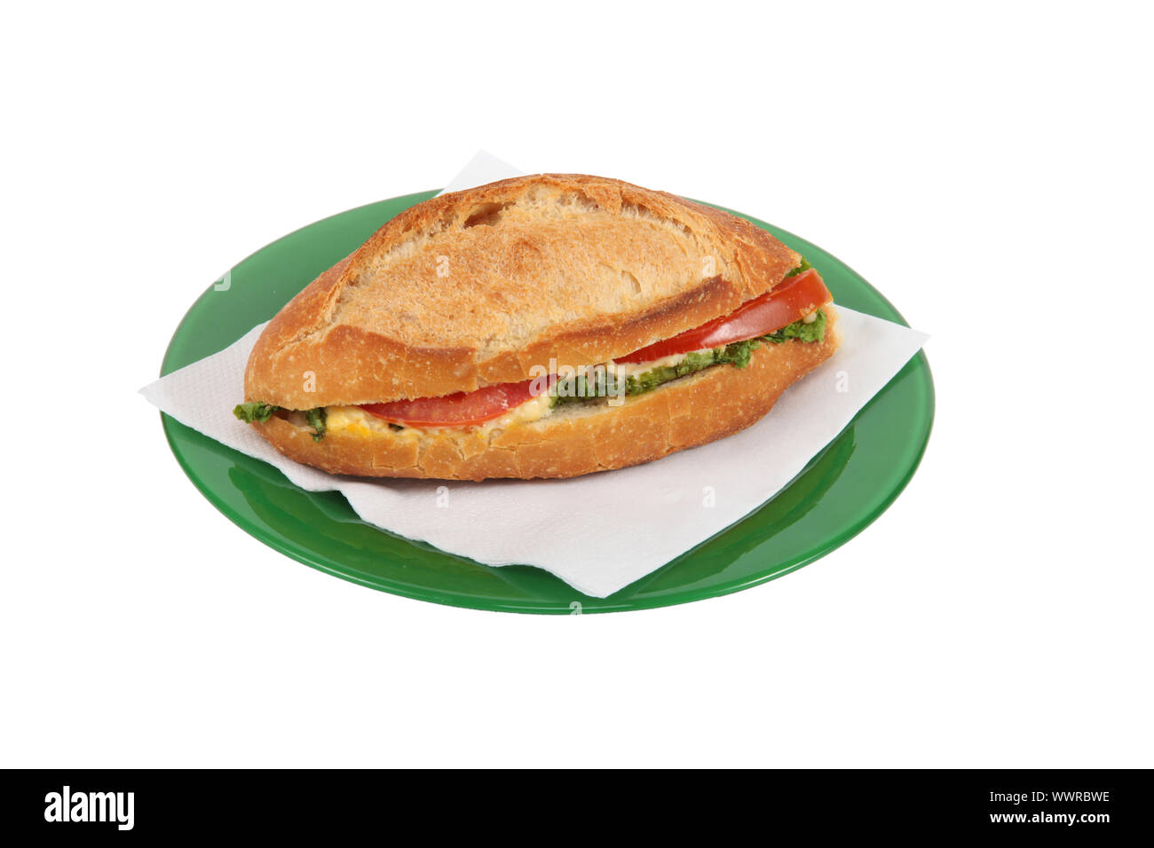 Egg mayonnaise sandwich Stock Photo - Alamy
