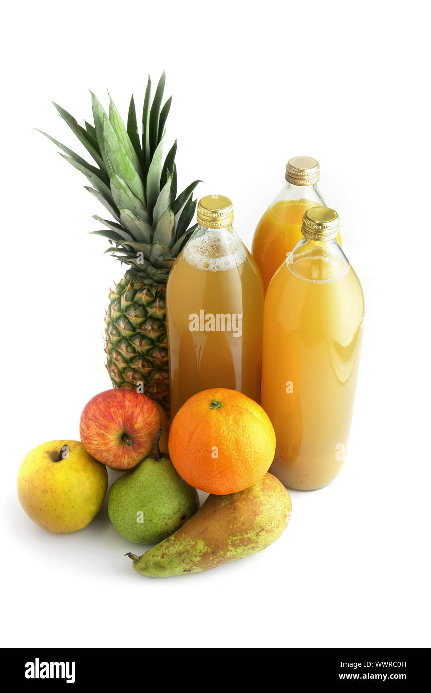 Fresh fruit juice Stock Photo Alamy