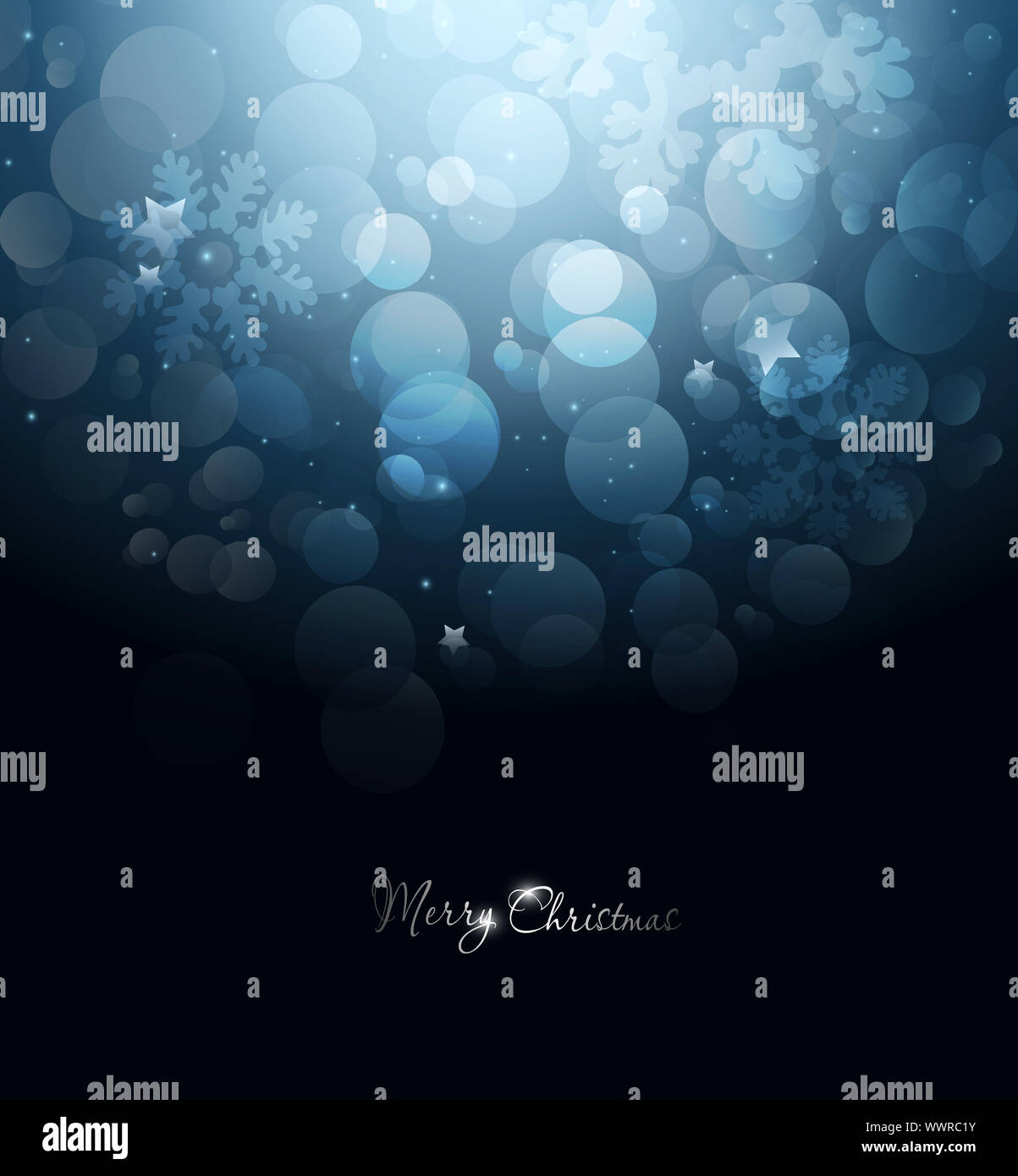 Happy Holiday Blue Christmas Background Stock Photo - Alamy