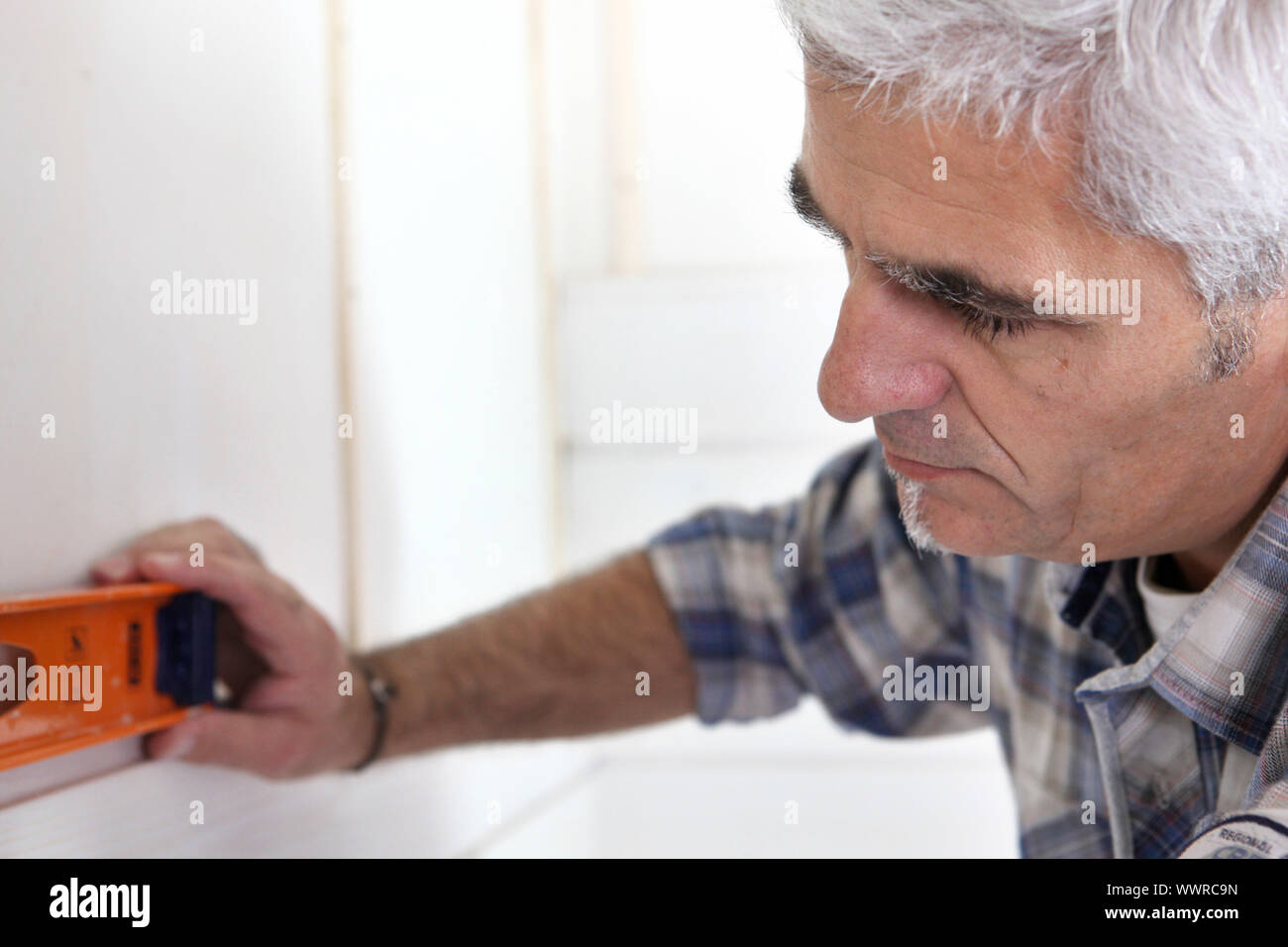 Level grey hair hi-res stock photography and images - Alamy