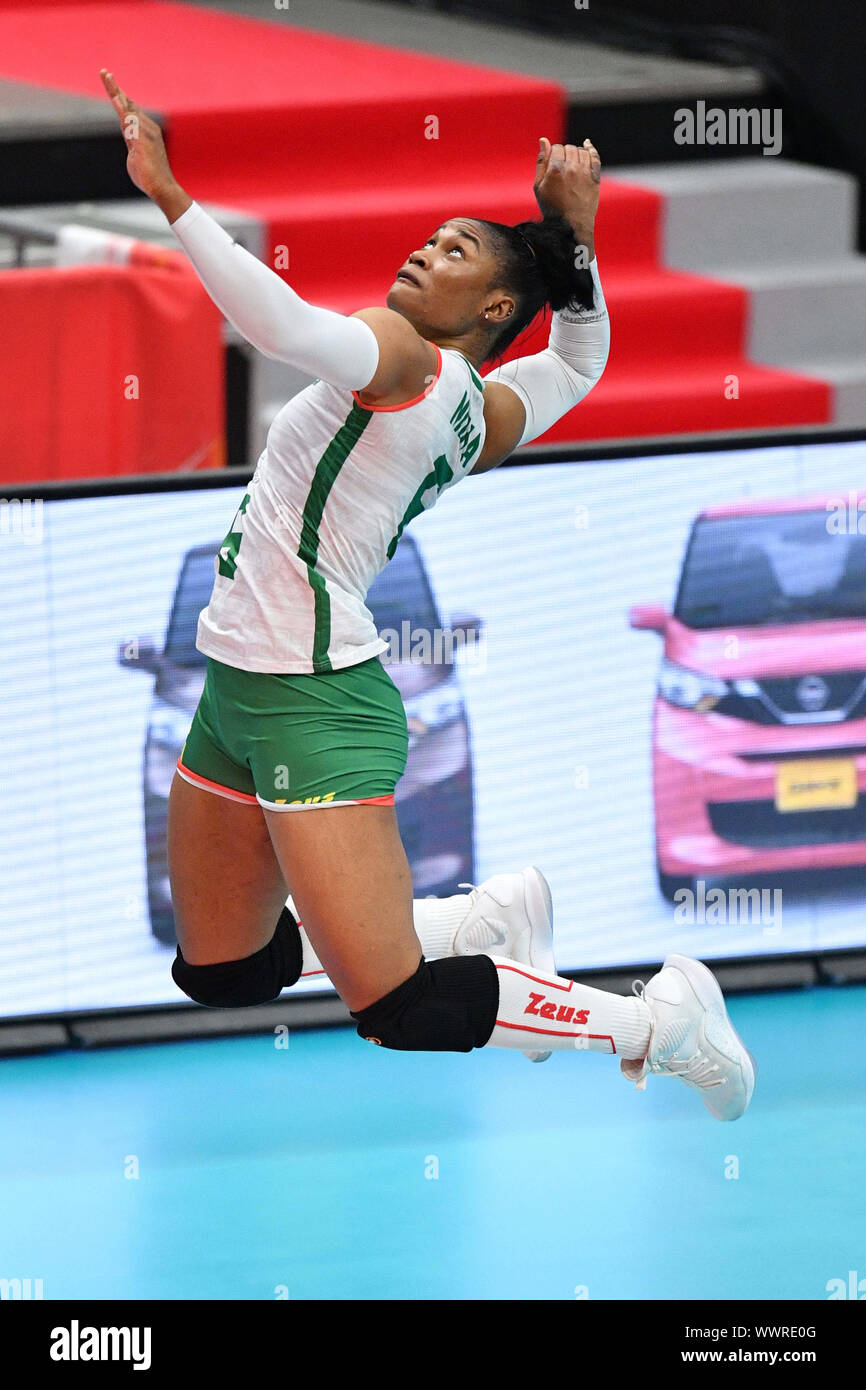 Kanagawa, Japan. Credit MATSUO. 16th Sep, 2019. Moma Bassoko Laetitia