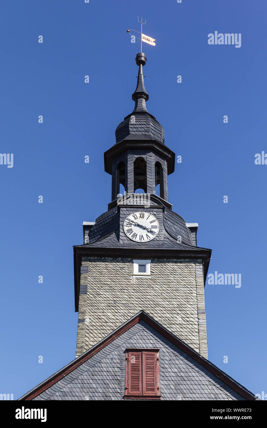 Church Böhlen Thuringian Forest Stock Photo