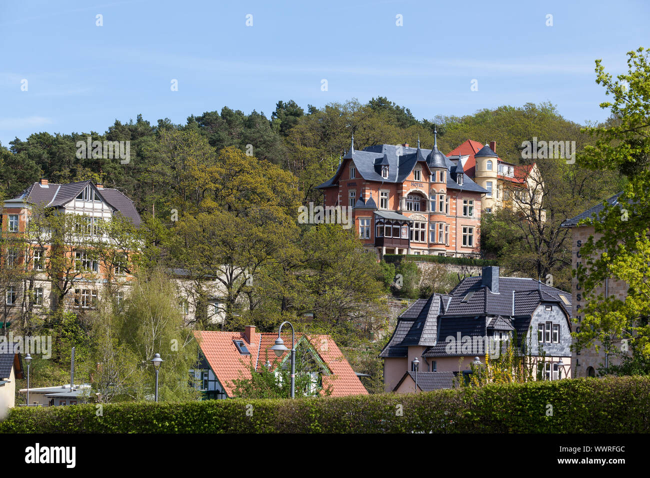 City of Blankenburg Harz Stock Photo Alamy