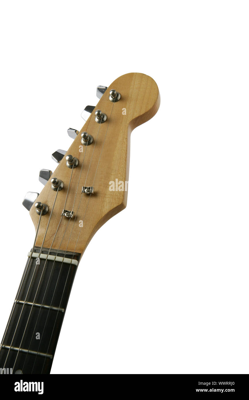 Electric guitar neck Stock Photo Alamy