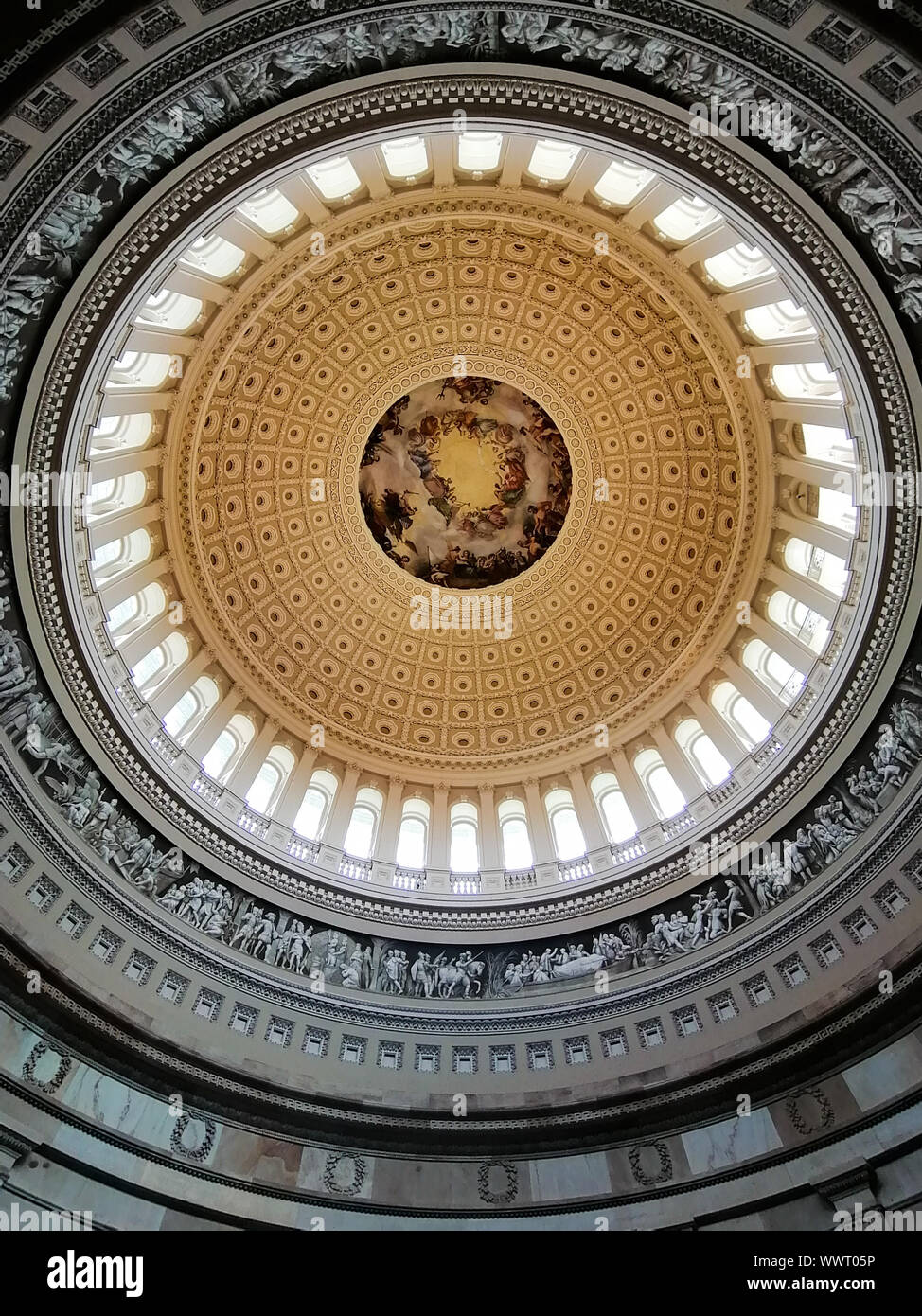 Washington Dc Usa June 8th 2019 Us Capitol Dome Interior