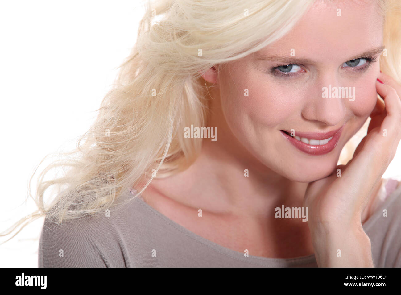 Sandy blond hair hi-res stock photography and images - Alamy