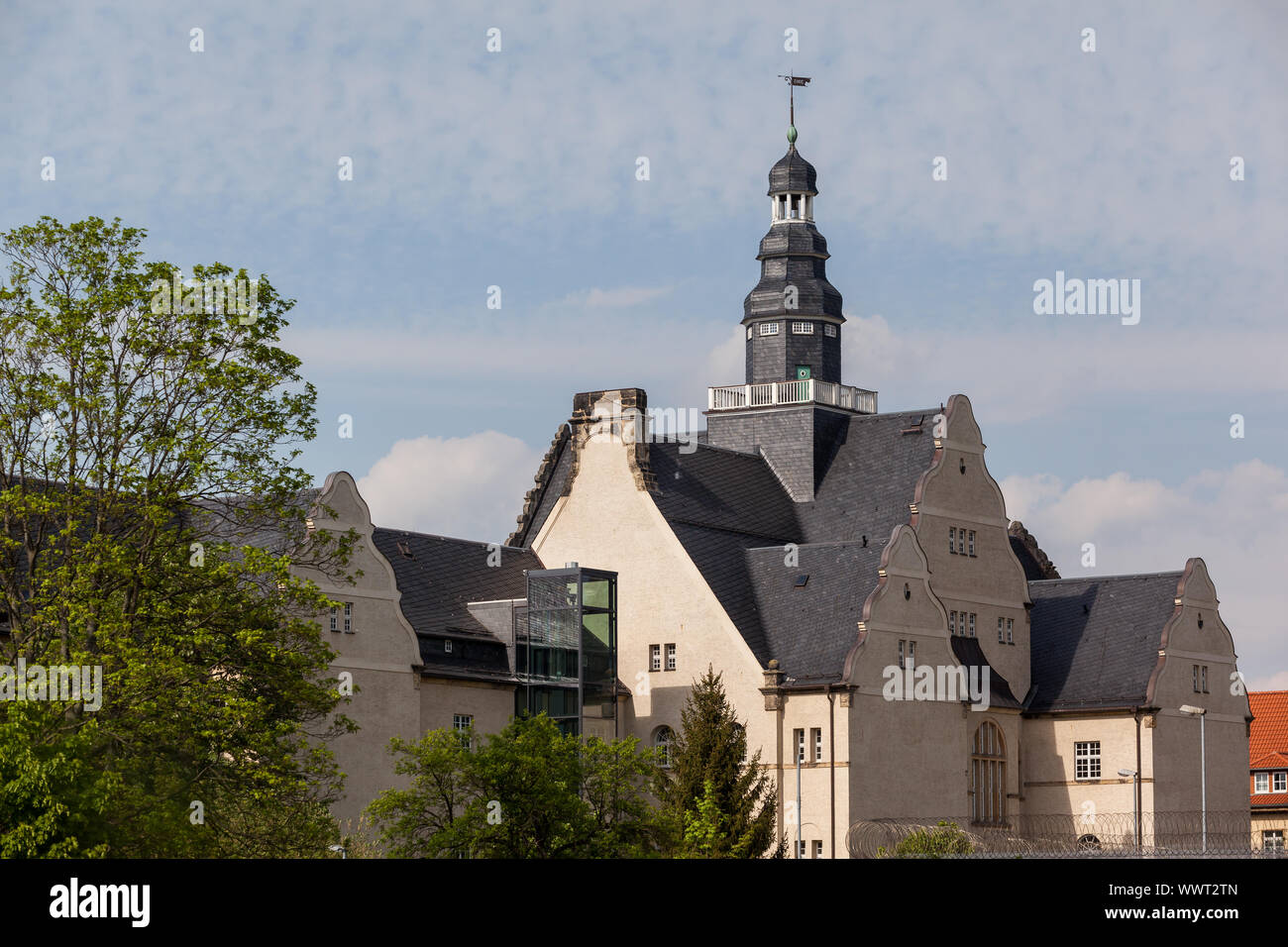 City views Halberstadt Stock Photo