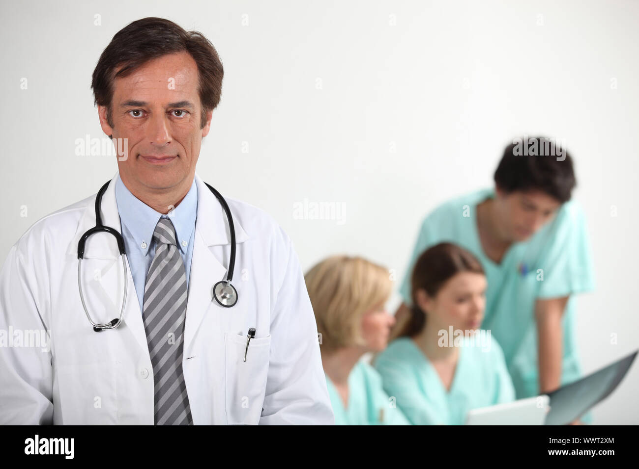 portrait of a doctor Stock Photo - Alamy