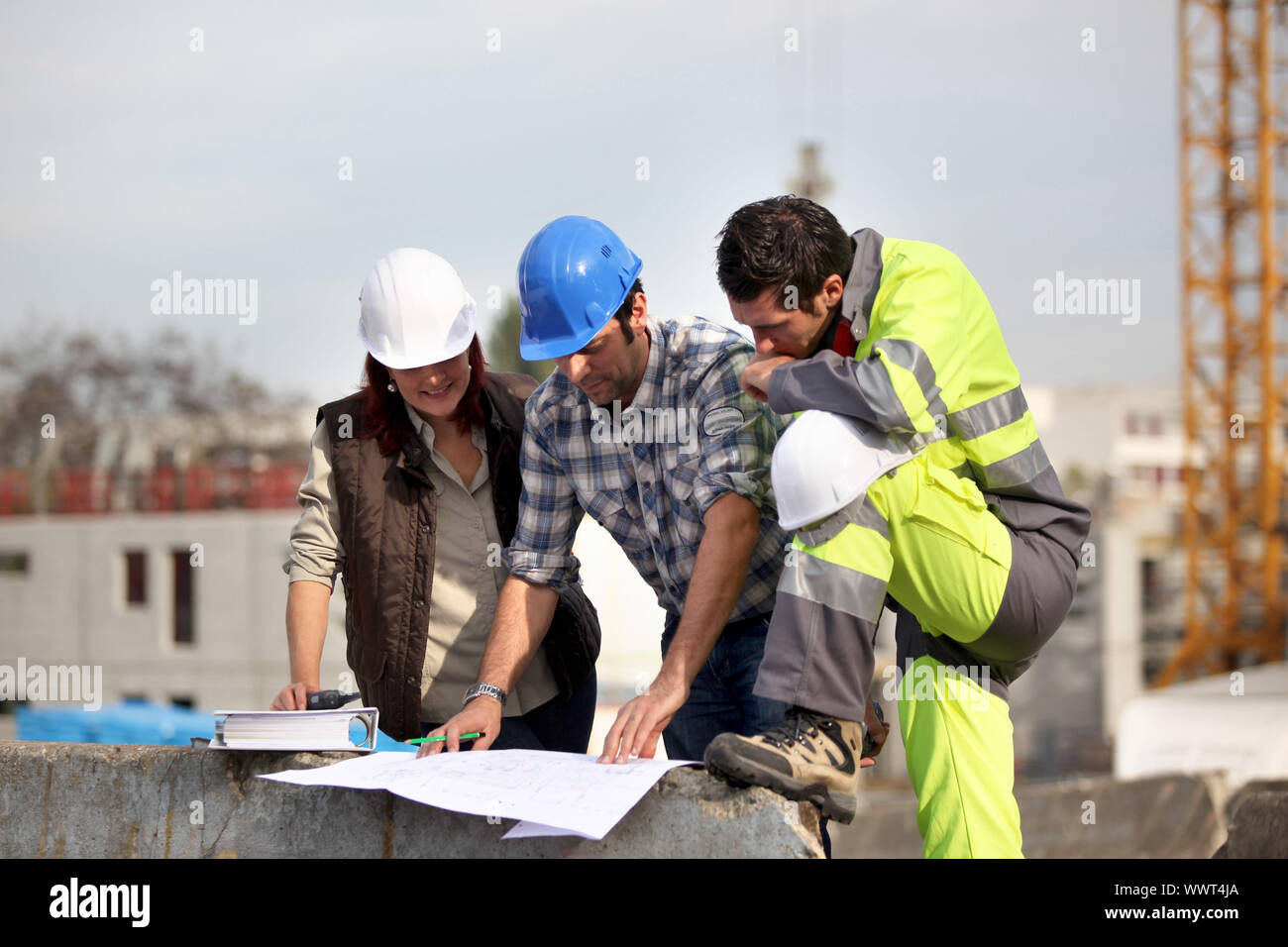 Construction supervisors hi-res stock photography and images - Alamy