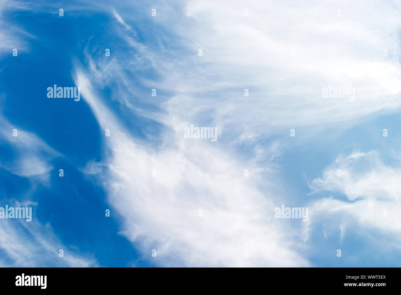 Altostratus Cloud Background Stock Photo