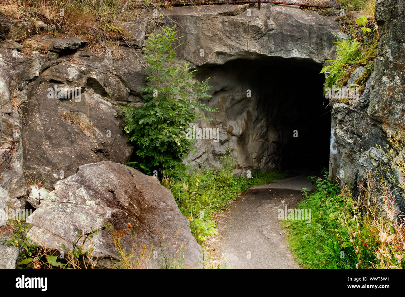 Secret cave entrance hi-res stock photography and images - Alamy