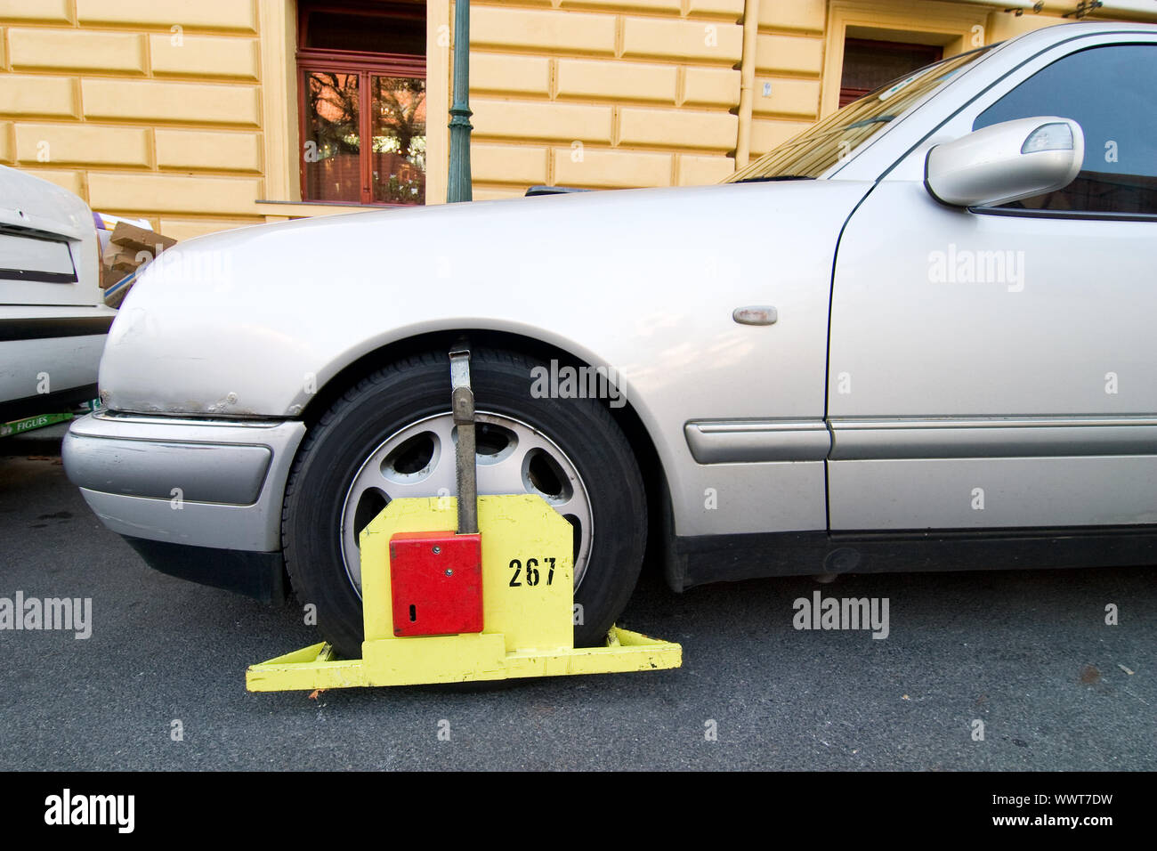 Parking Ticket Block Stock Photo Alamy