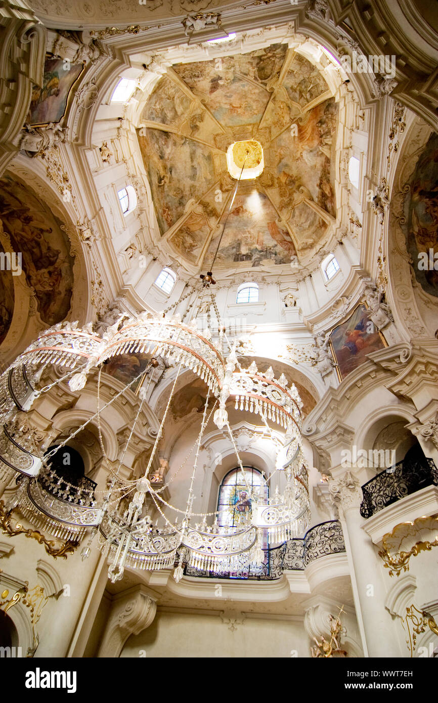 Church of Saint Nicholas in Prague, Czech Republic Stock Photo - Alamy
