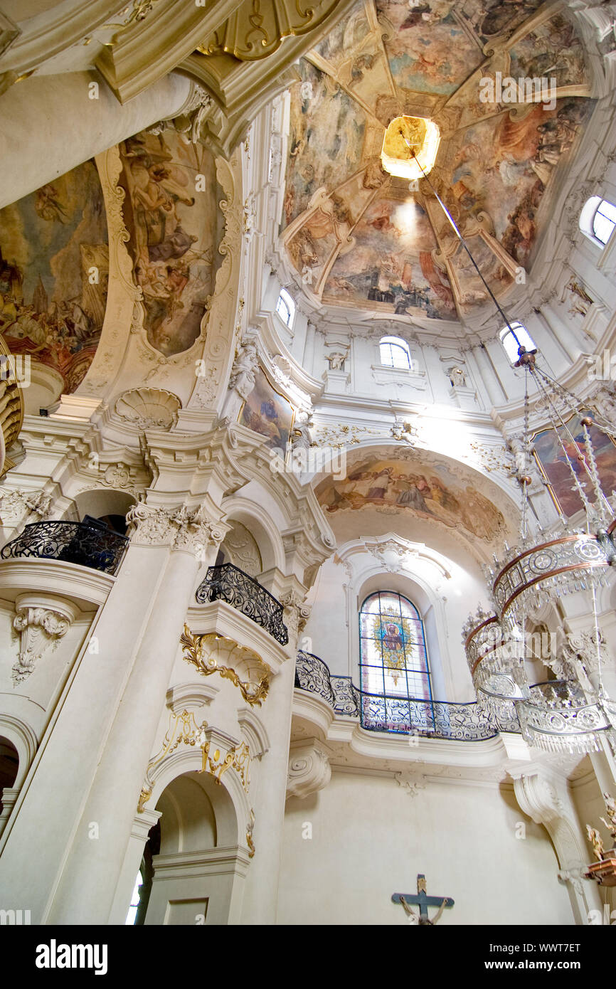 Church of Saint Nicholas in Prague, Czech Republic Stock Photo - Alamy