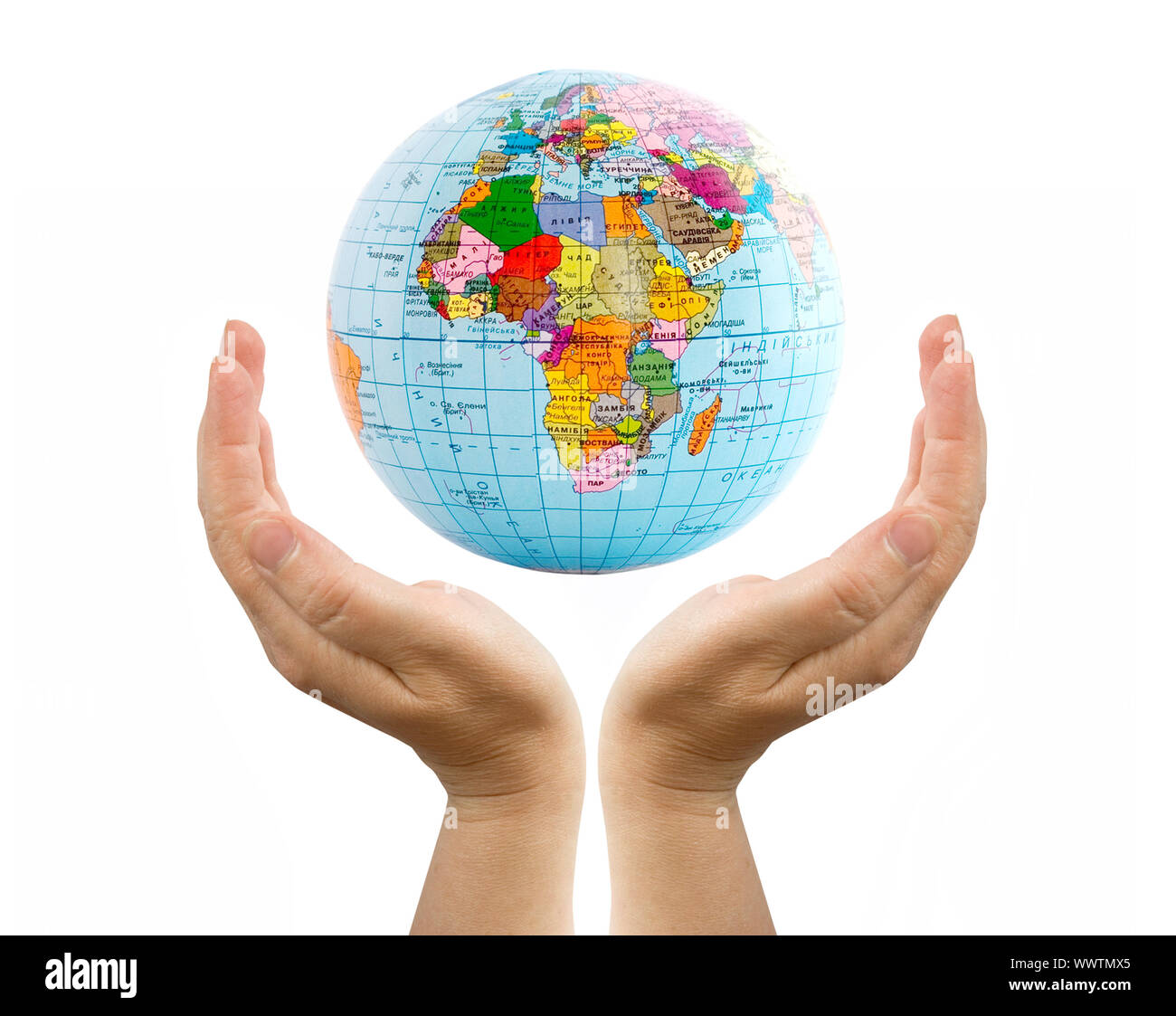 woman hands isolated on white background Stock Photo - Alamy
