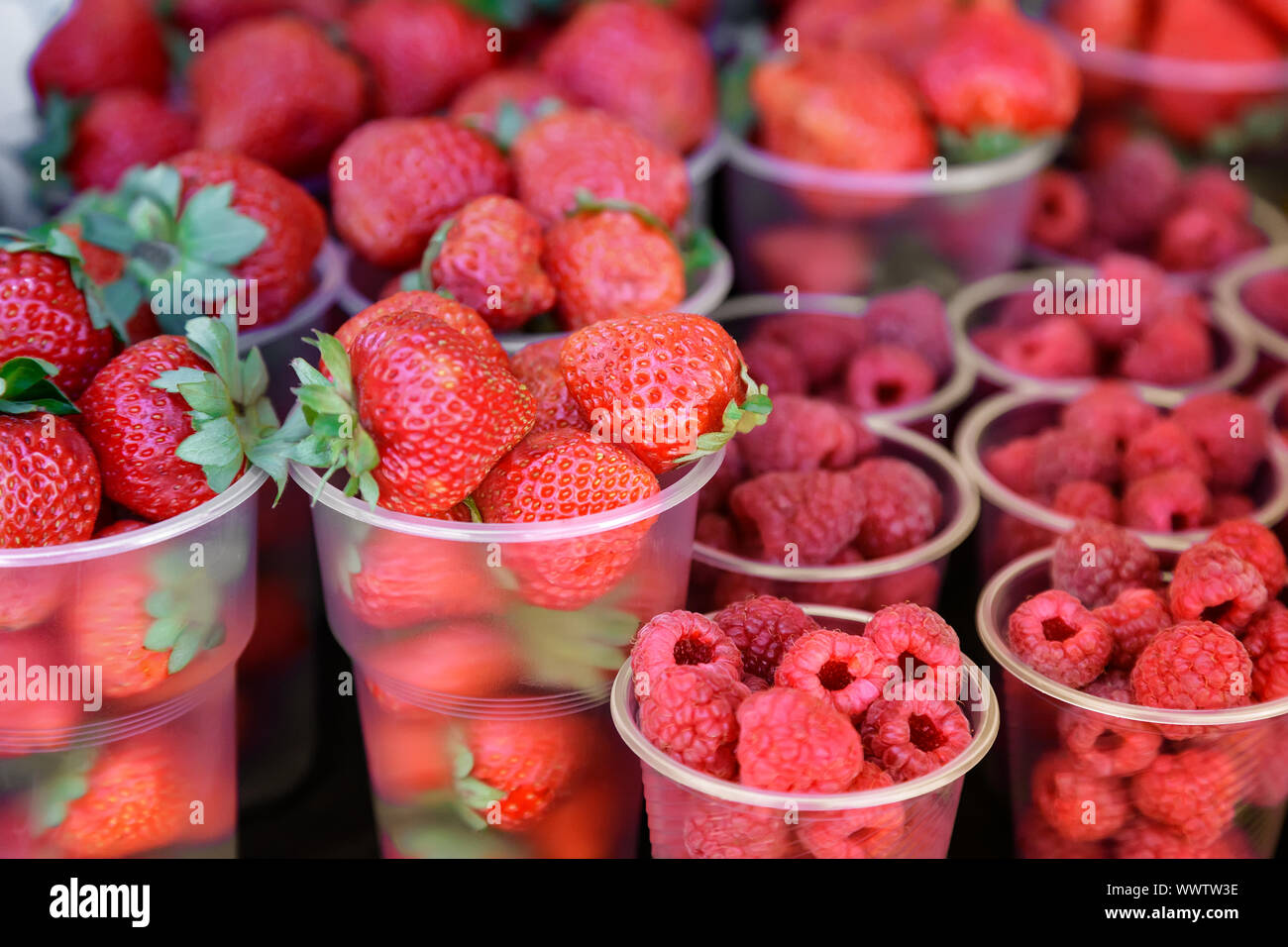 Large plastic containers hi-res stock photography and images - Alamy