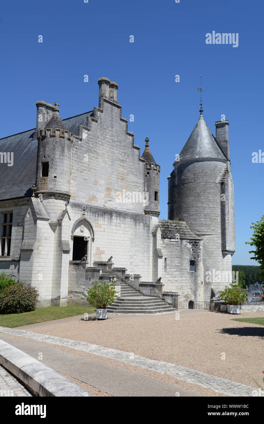 Castle of Loches, France Stock Photo Alamy