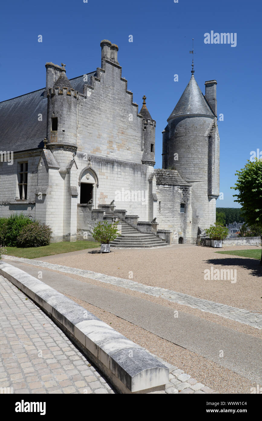 Castle of Loches, France Stock Photo