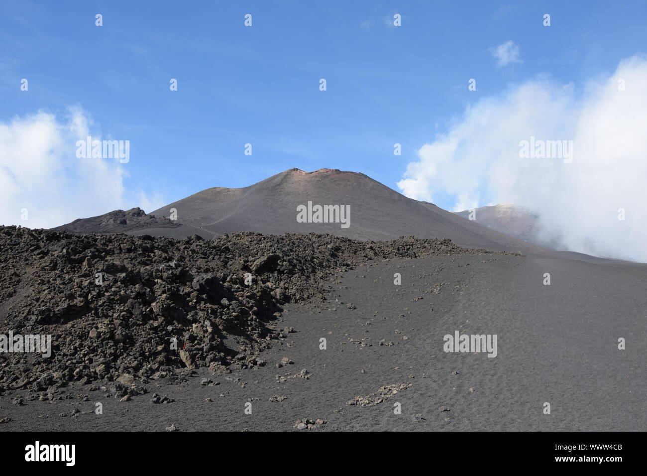 Torre del filosofo and Etna, Sicily Stock Photo Alamy