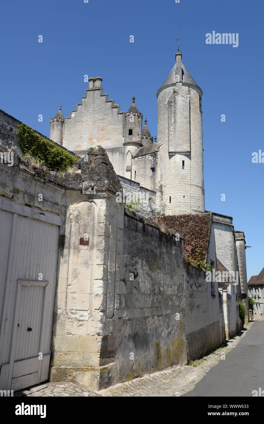 Castle of Loches, France Stock Photo Alamy