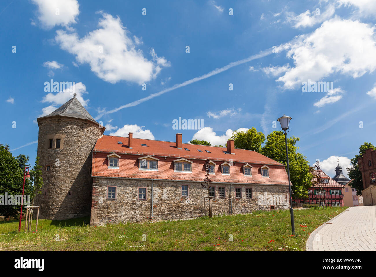 Harzgerode Schloss von harzgerode hi-res stock photography and images - Alamy