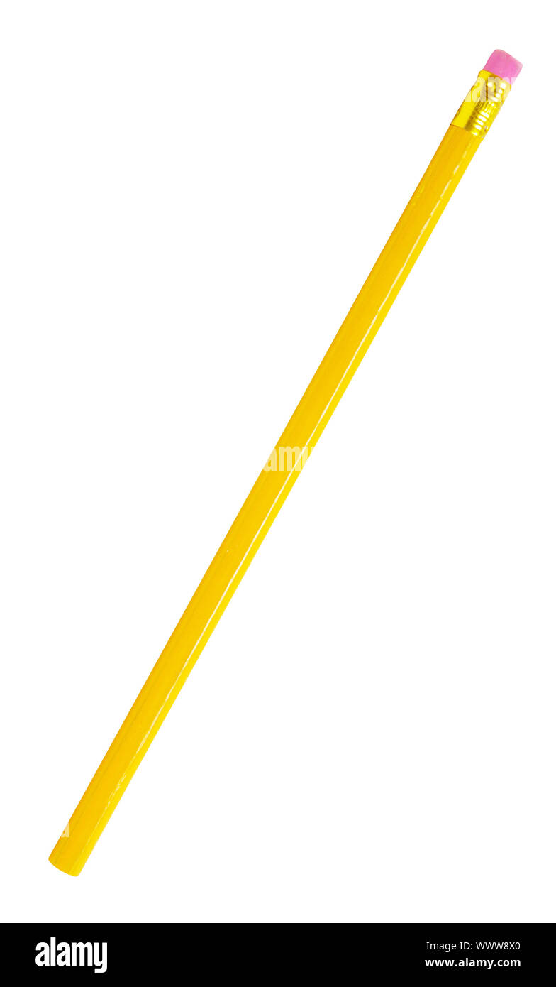 Pencil isolated on white background Stock Photo - Alamy
