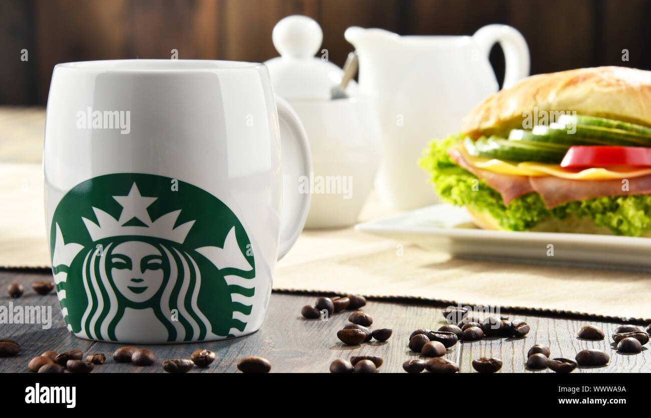 Starbucks, coffee company and coffeehouse chain, founded in Seattle, Wa