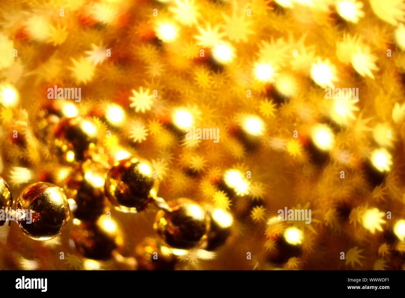 golden stars holiday background close up Stock Photo - Alamy