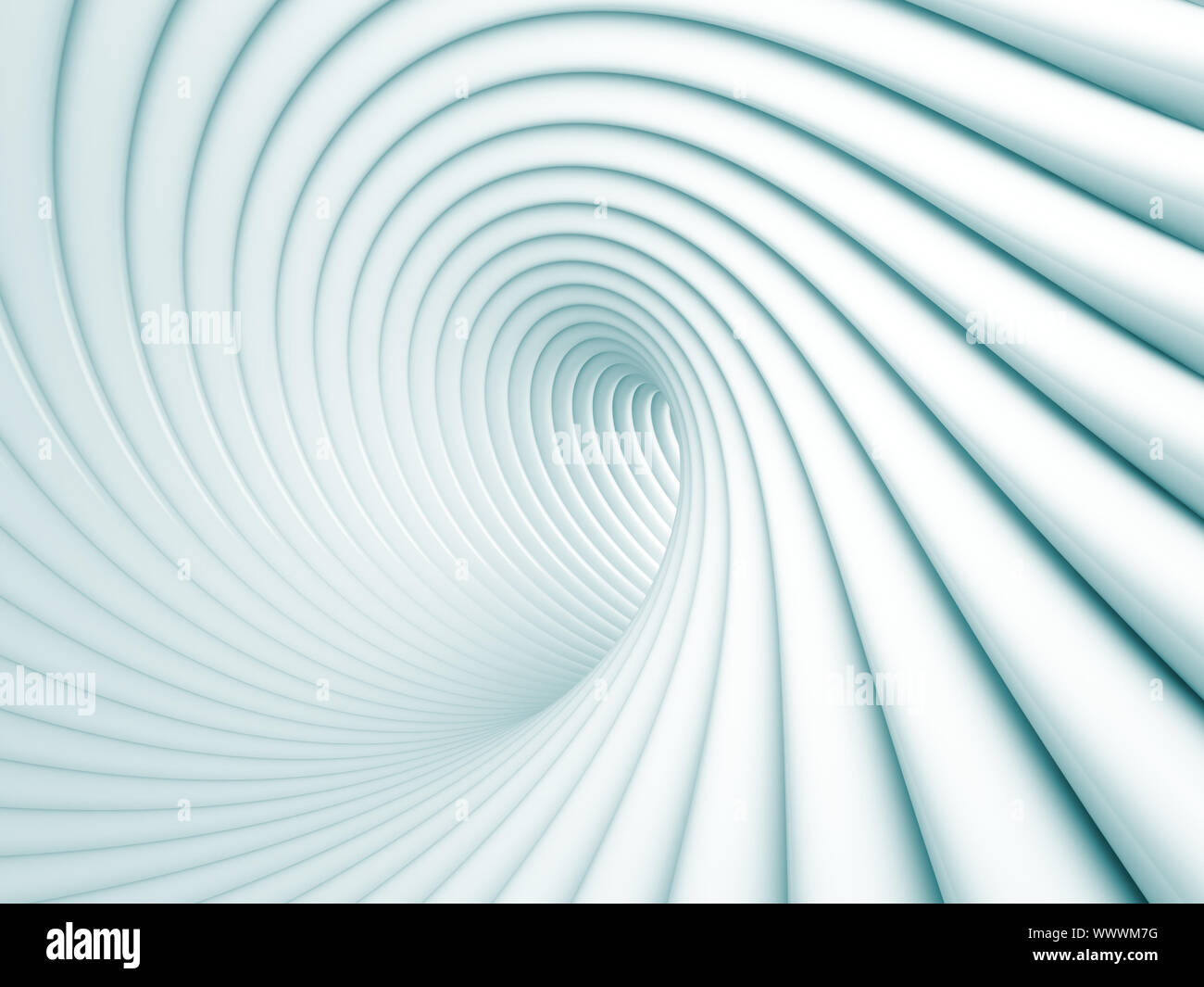 3d Illustration of Blue Abstract Architecture Background Stock Photo ...