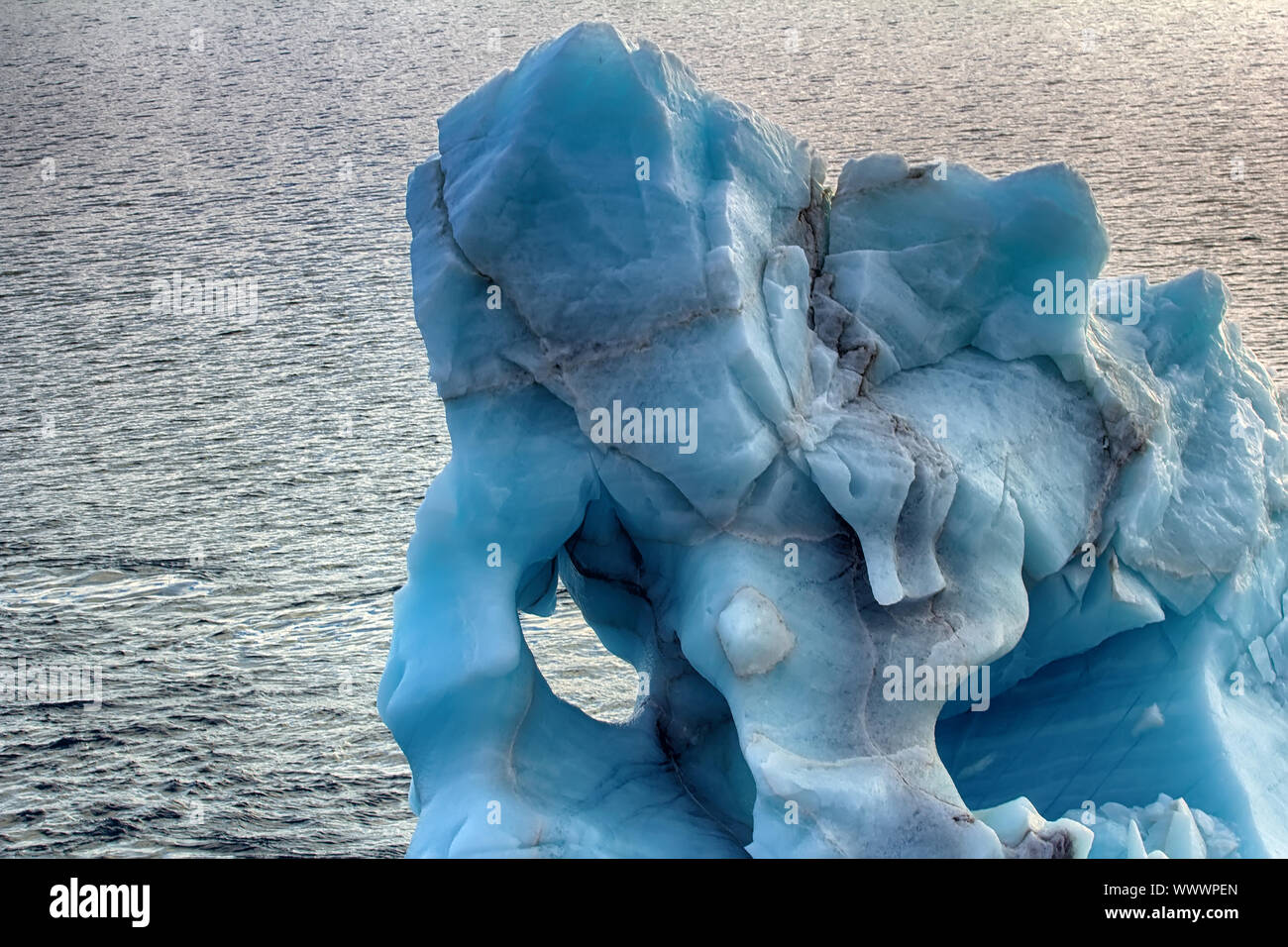 Bergy bit - part of iceberg Stock Photo - Alamy