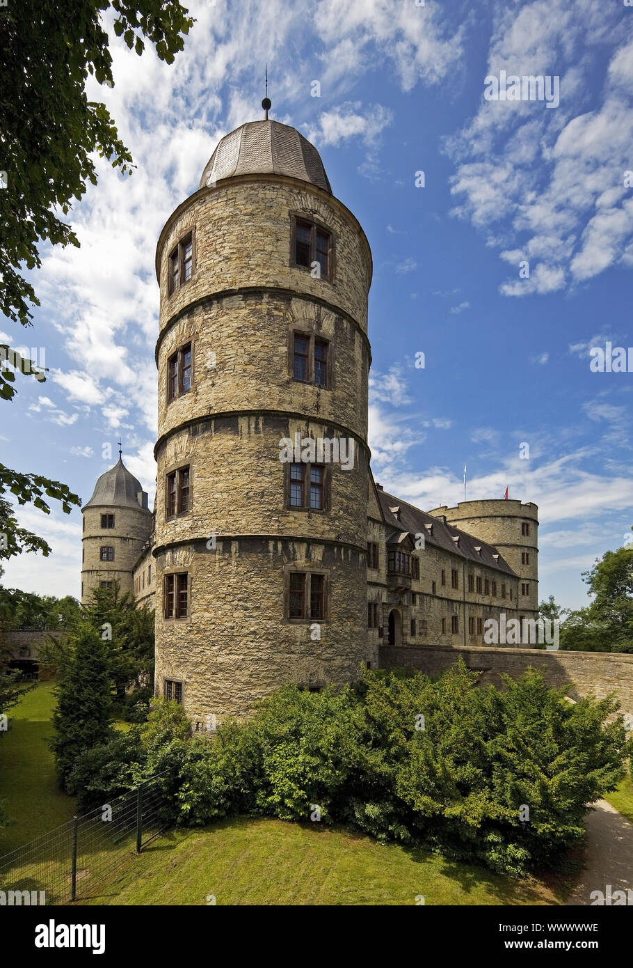 Wewelsburg castle, Bueren, East Westphalia, North Rhine-Westphalia, Germany, Europe Stock Photo