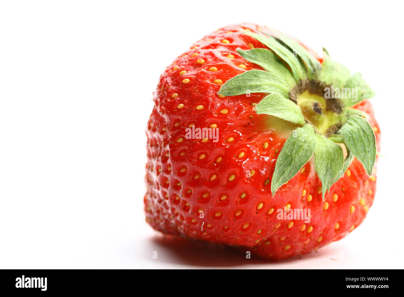 strawberry isolated on white background Stock Photo - Alamy