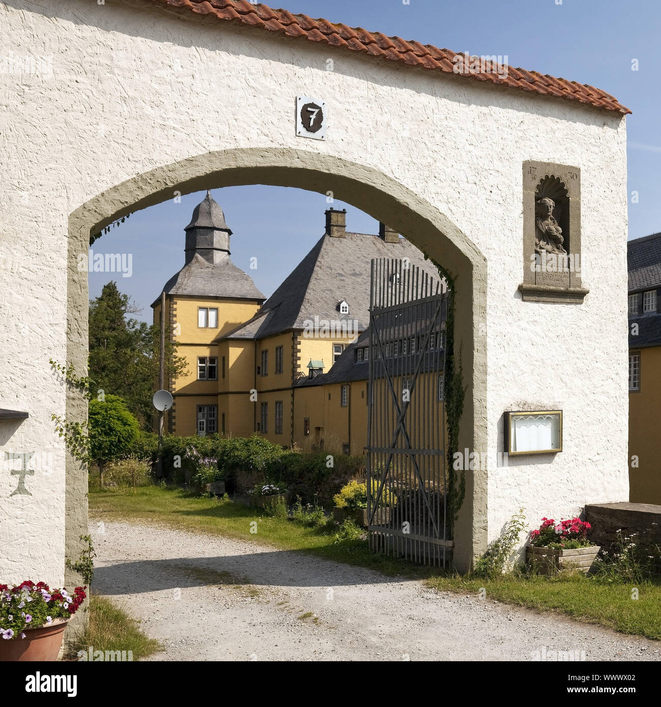 Eringerfeld Castle, Geseke, North Rhine Westphalia, Germany, Europe