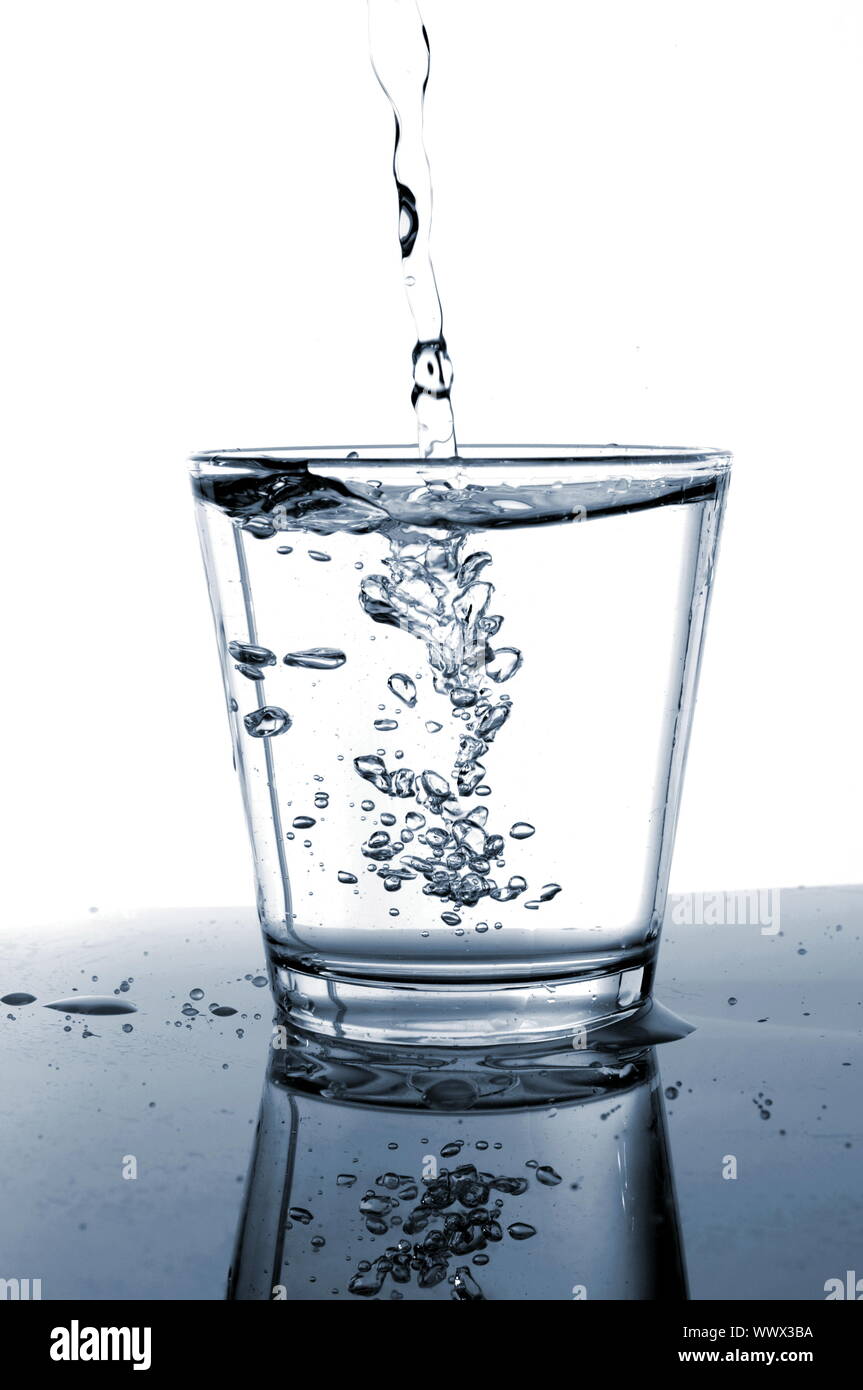 food and beverage photo with class of ice water Stock Photo - Alamy