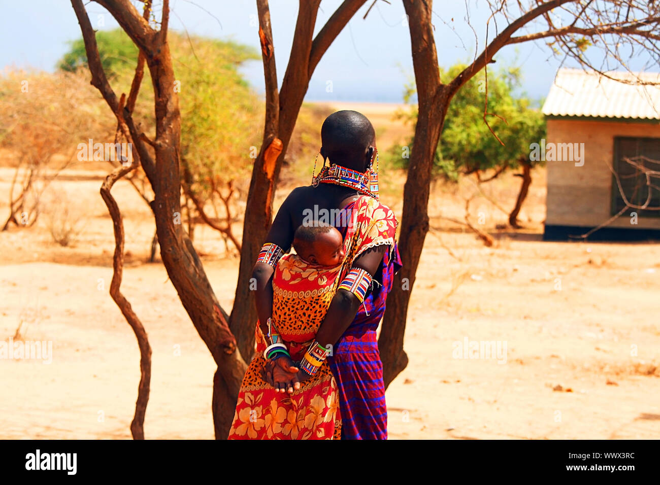 Tribe African Family High Resolution Stock Photography and Images - Alamy