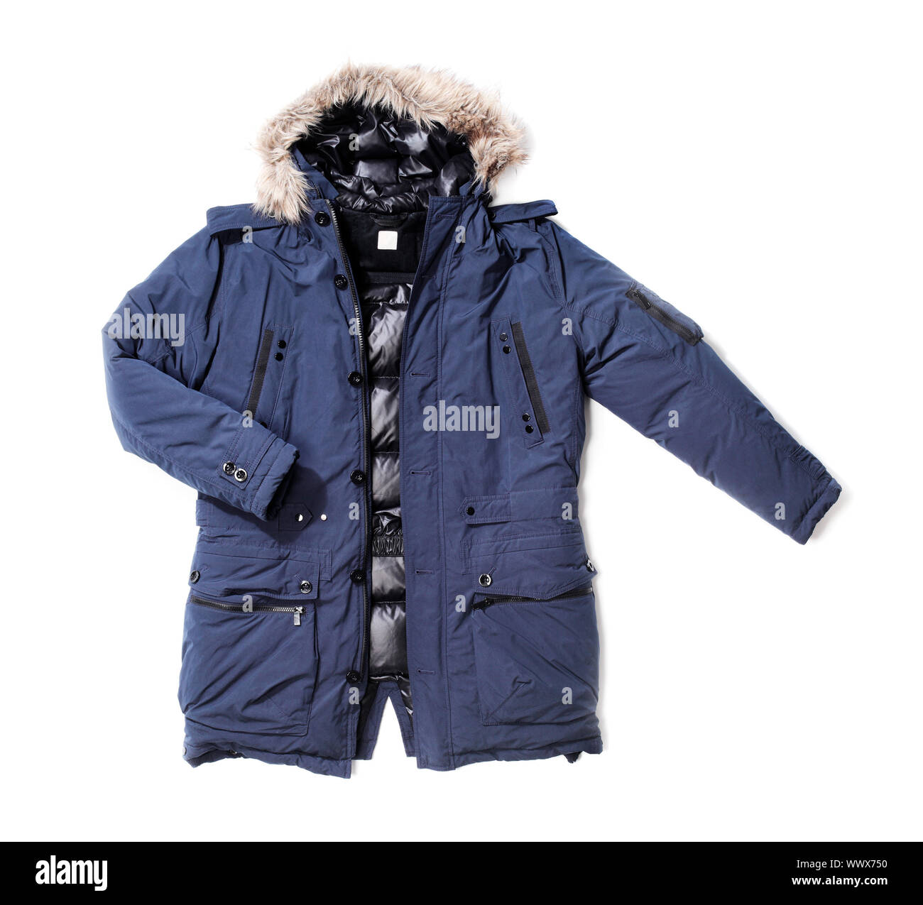 Hooded parka Cut Out Stock Images & Pictures - Alamy