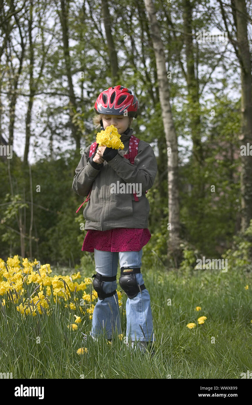 Roller skating Stock Photo