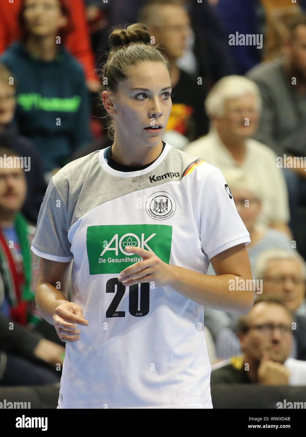 Women's Handball Emily Bölk ( Germany, DHB, Buxtehuder SV) Stock Photo