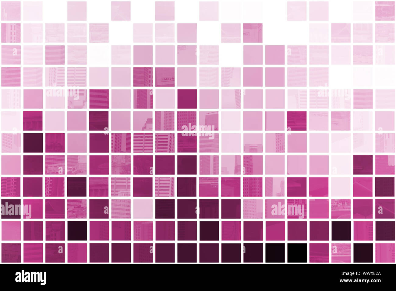 Purple Simplistic and Minimalist Abstract Block Background Stock Photo