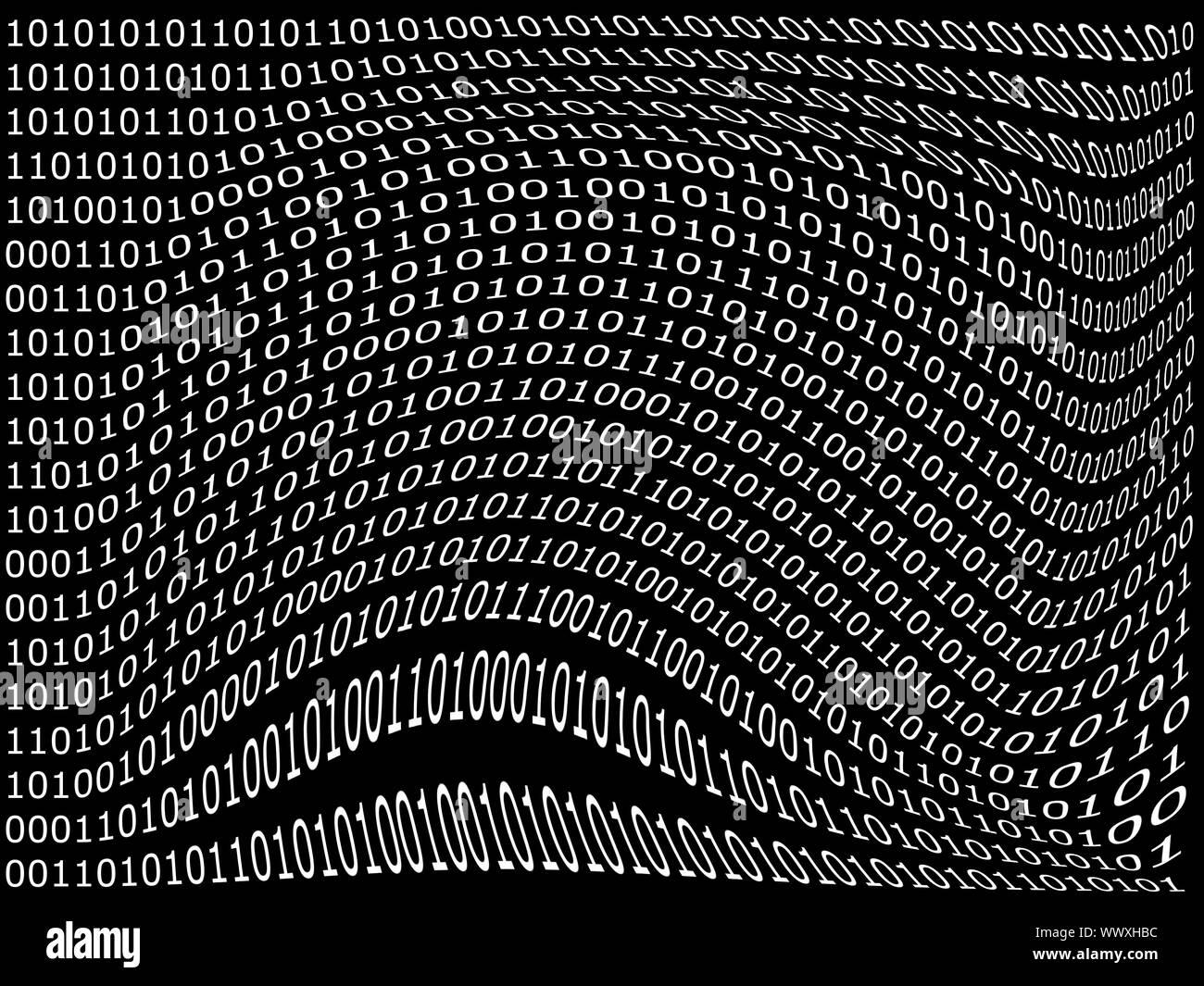 binary computer data background with 1 and 0 Stock Photo - Alamy