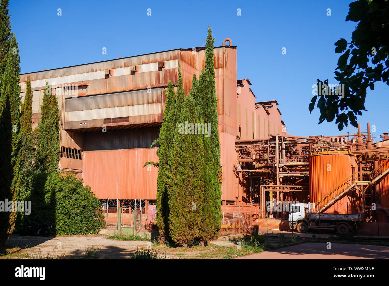 Alteo plant, Gardanne, PACA, Bouches-du-Rhone, France Stock Photo - Alamy