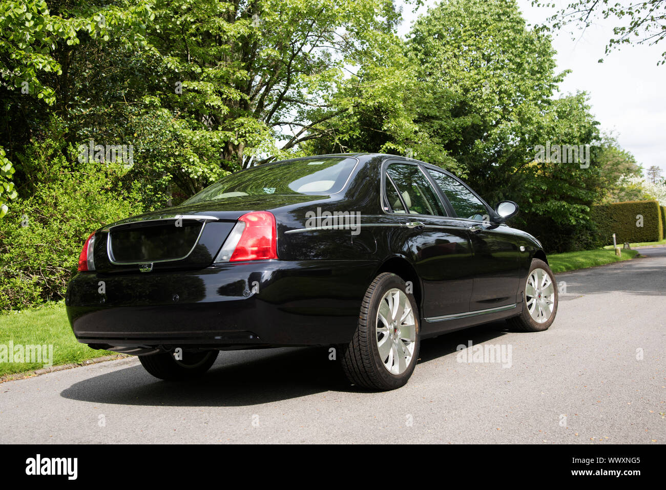 2005 Rover 75 one of the last off the production line. Stock Photo